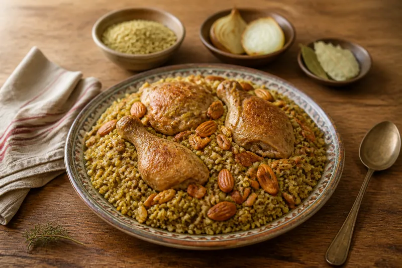 Freekeh bi-Dajaj — Syrian — ChefSnap