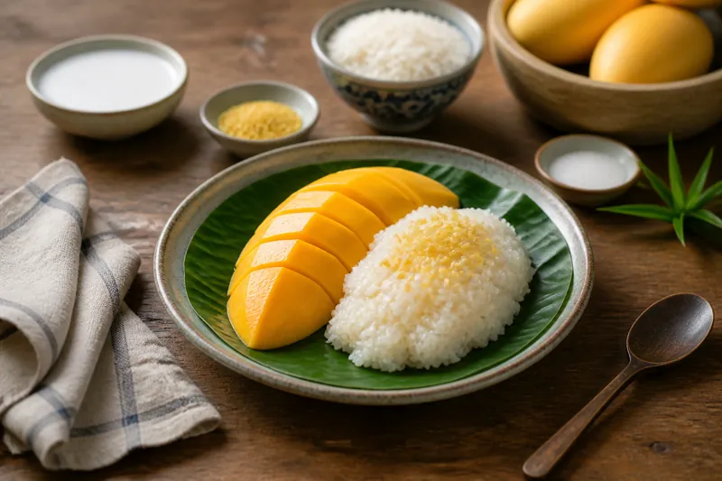 Mango Sticky Rice — Thai — ChefSnap