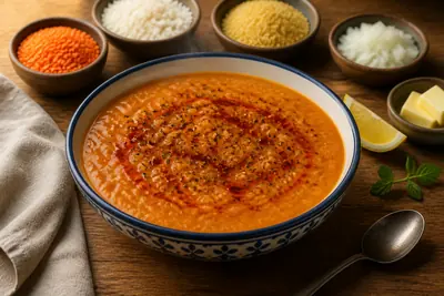 Ezogelin çorbası — Turkse — ChefSnap