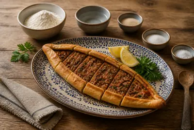 Kıymalı pide — Turkse — ChefSnap