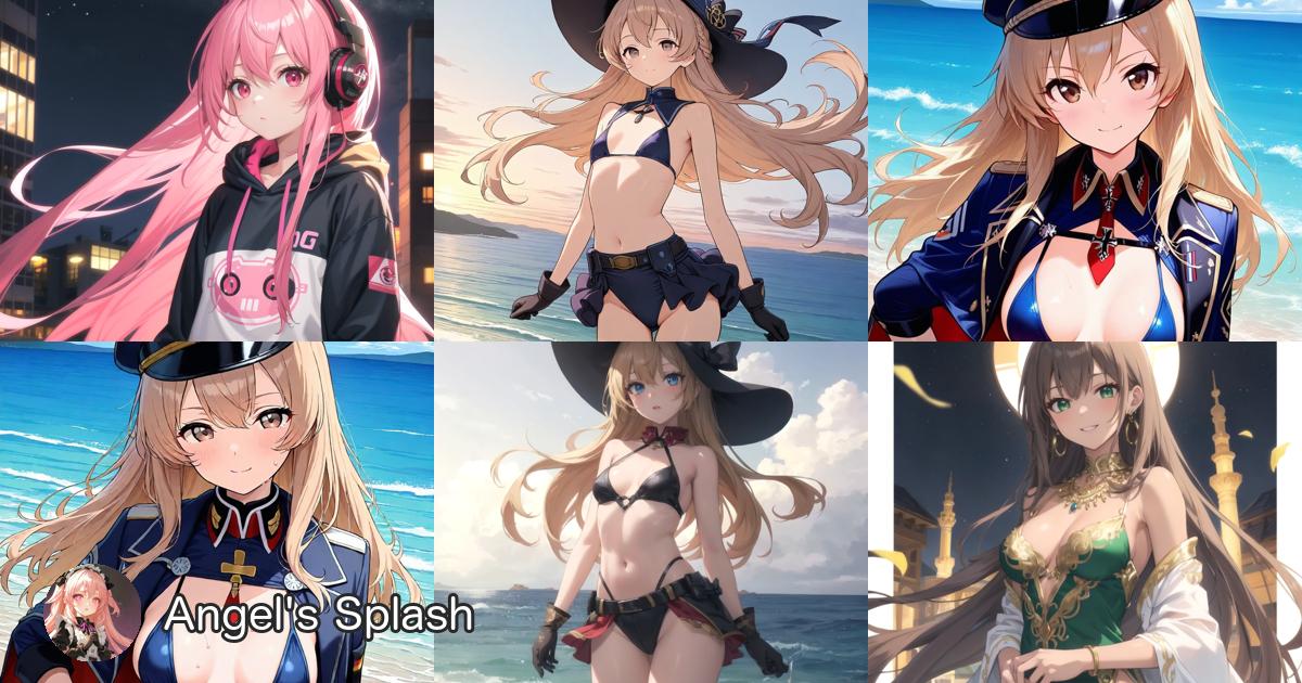 Angel's Splash | chichi-pui（ちちぷい）AI画像専用の投稿＆生成サイト