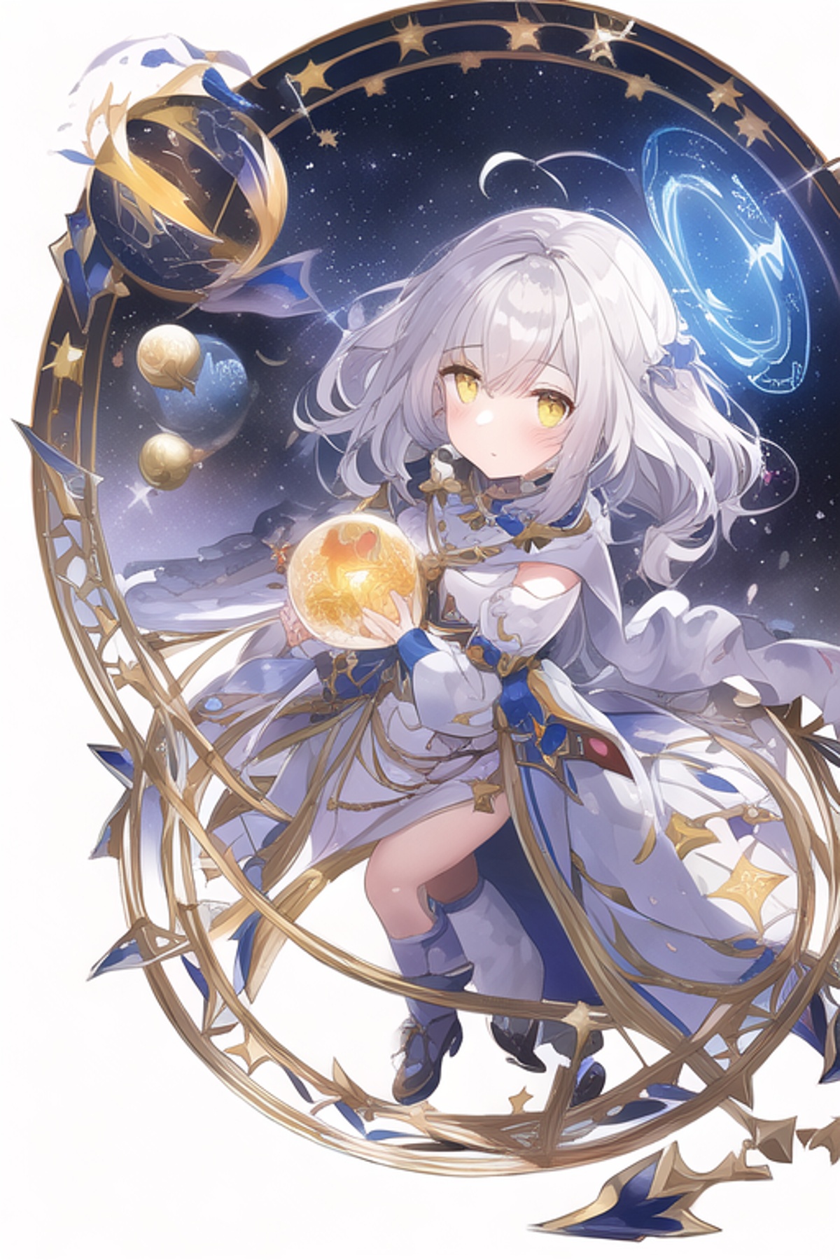 光属性ssr 星の魔術師 Chichi Pui ちちぷい Aiイラスト専用の投稿サイト