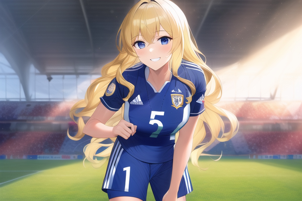 投稿企画開催 テーマは サッカー Chichi Pui ちちぷい Aiイラスト専用の投稿サイト
