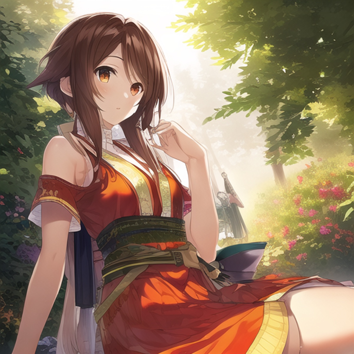 木陰で休憩 Chichi Pui ちちぷい Aiイラスト専用の投稿サイト 木陰で休憩 Chichi Pui ちちぷい Aiイラスト専用の投稿サイト