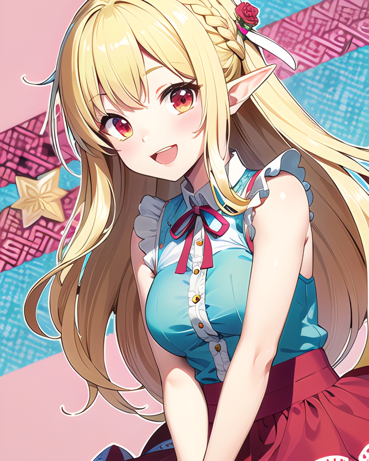 ノースリーブエルフちゃん | chichi-pui(ちちぷい)AIイラスト専用の