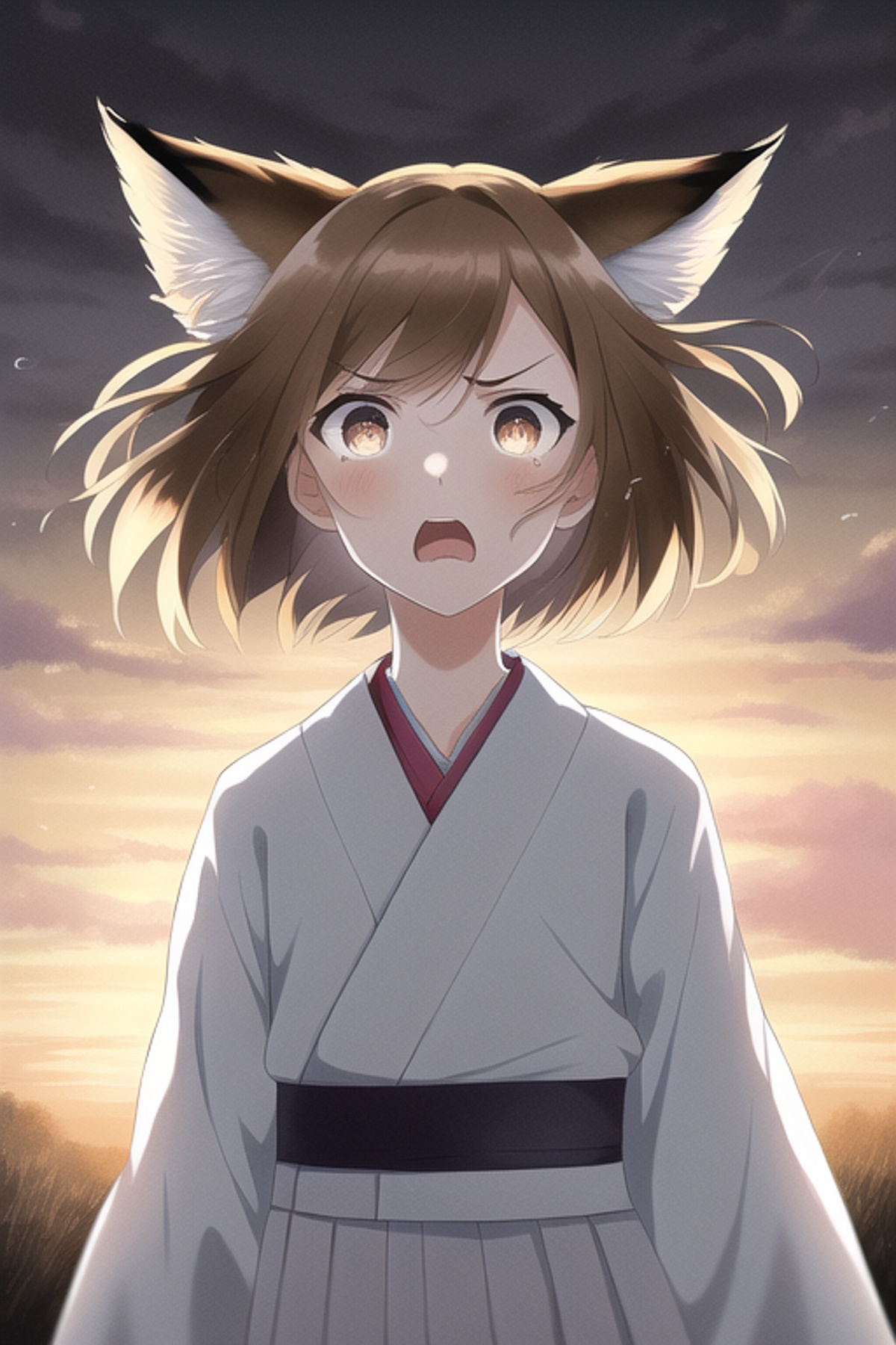 どん兵衛に刺激受けて 怒り 驚き 不満をミックス Chichi Pui ちちぷい Aiイラスト専用の投稿サイト