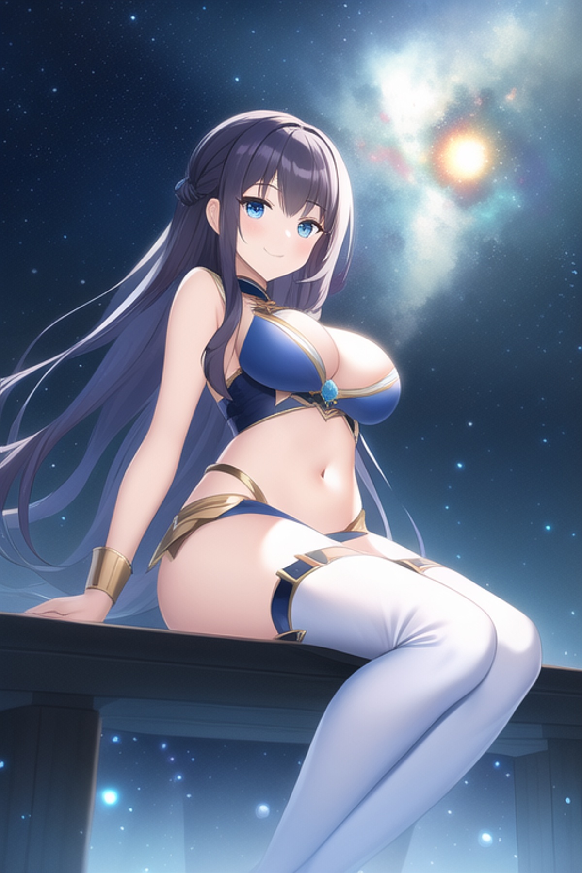 へそ出し漢服の女の子です Chichi Pui ちちぷい Aiイラスト専用の投稿サイト