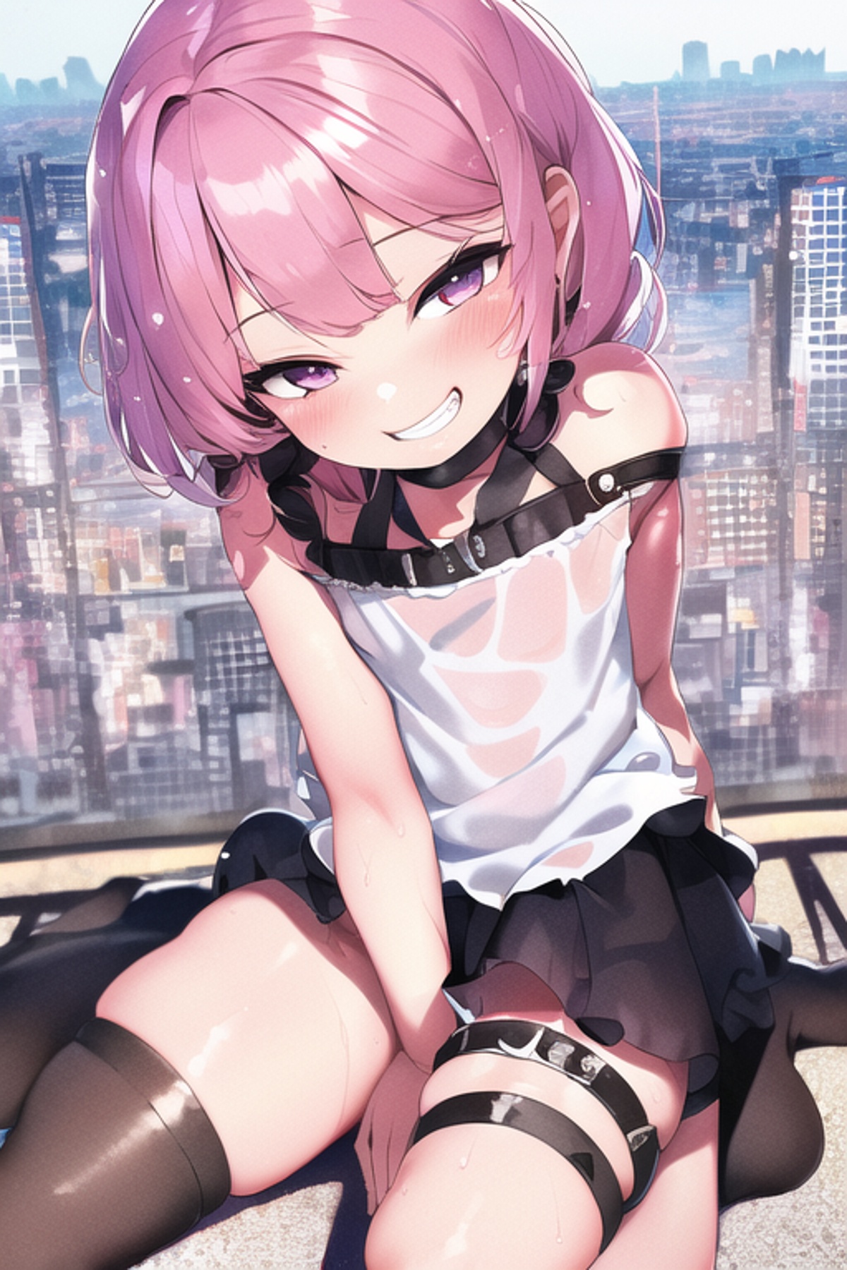 桃髪お姉さん Chichi Pui ちちぷい Aiイラスト専用の投稿サイト