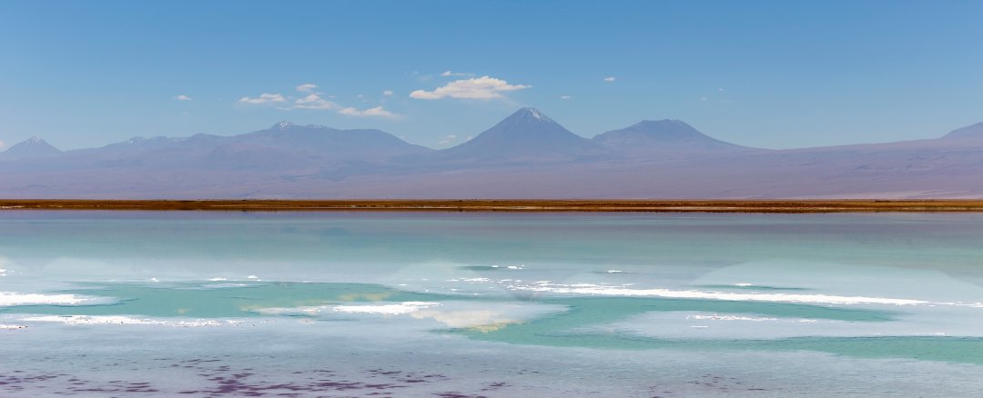 fotografía de la laguna