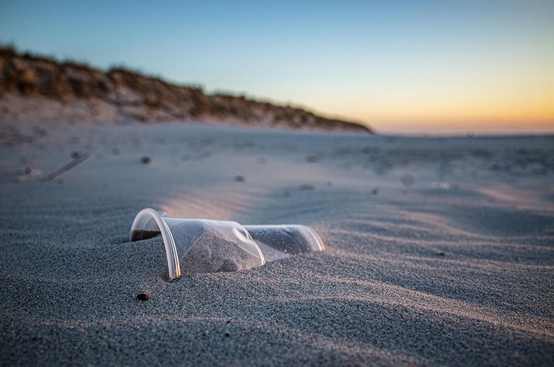 Basura en la playa