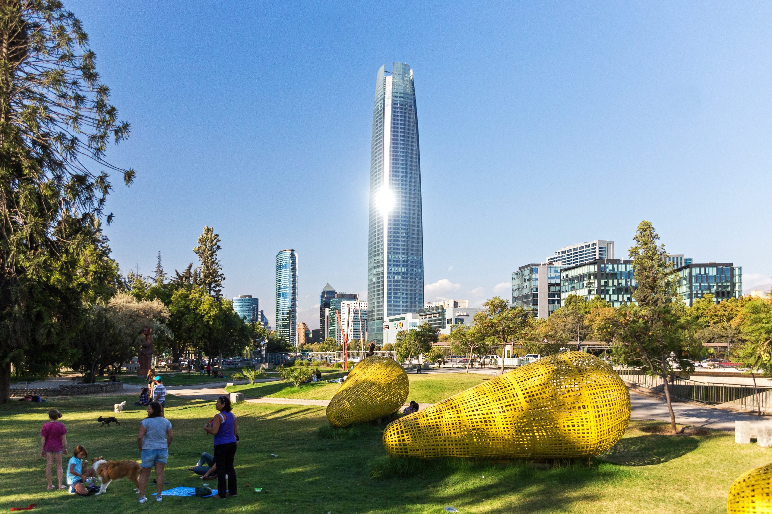 shopping centers in Santiago