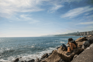 Uma viagem romântica: três dias para explorar as praias mais próximas de Santiago