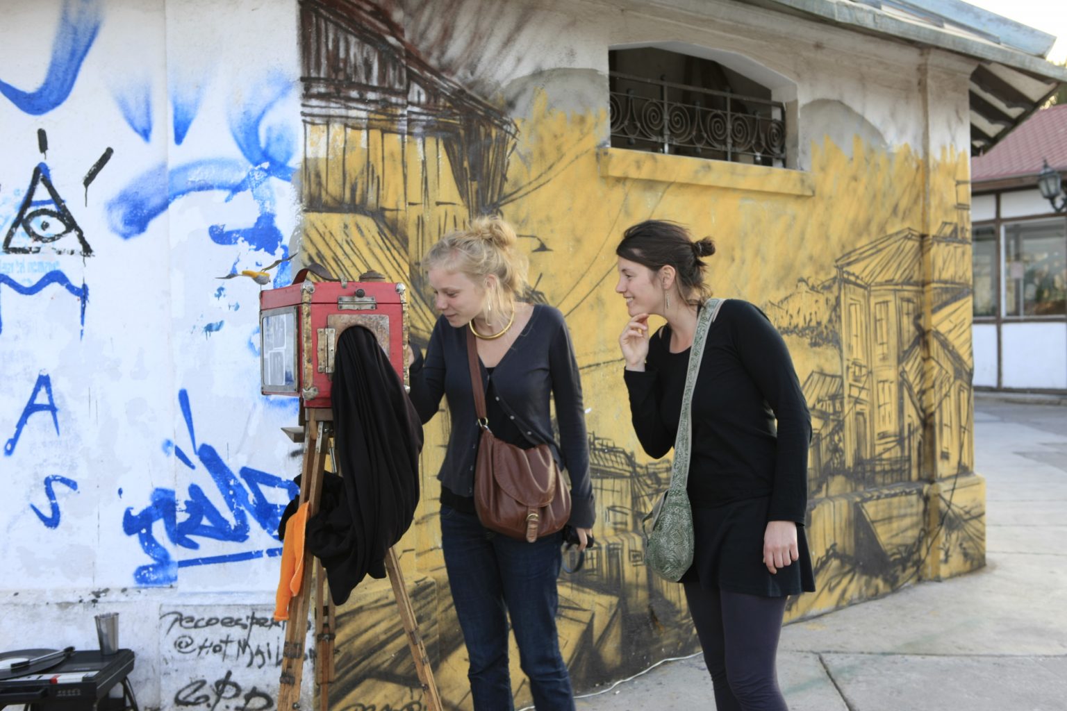 arte urbana de Santiago e Valparaíso