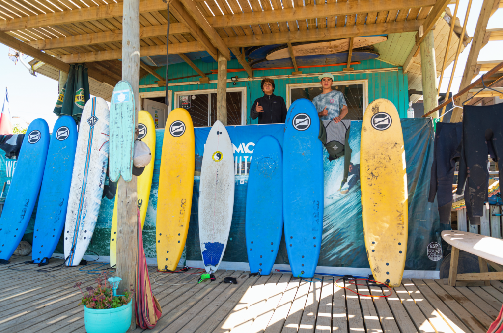 surf en Chile