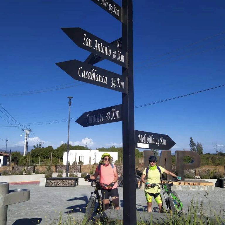 Bike trails Santiago