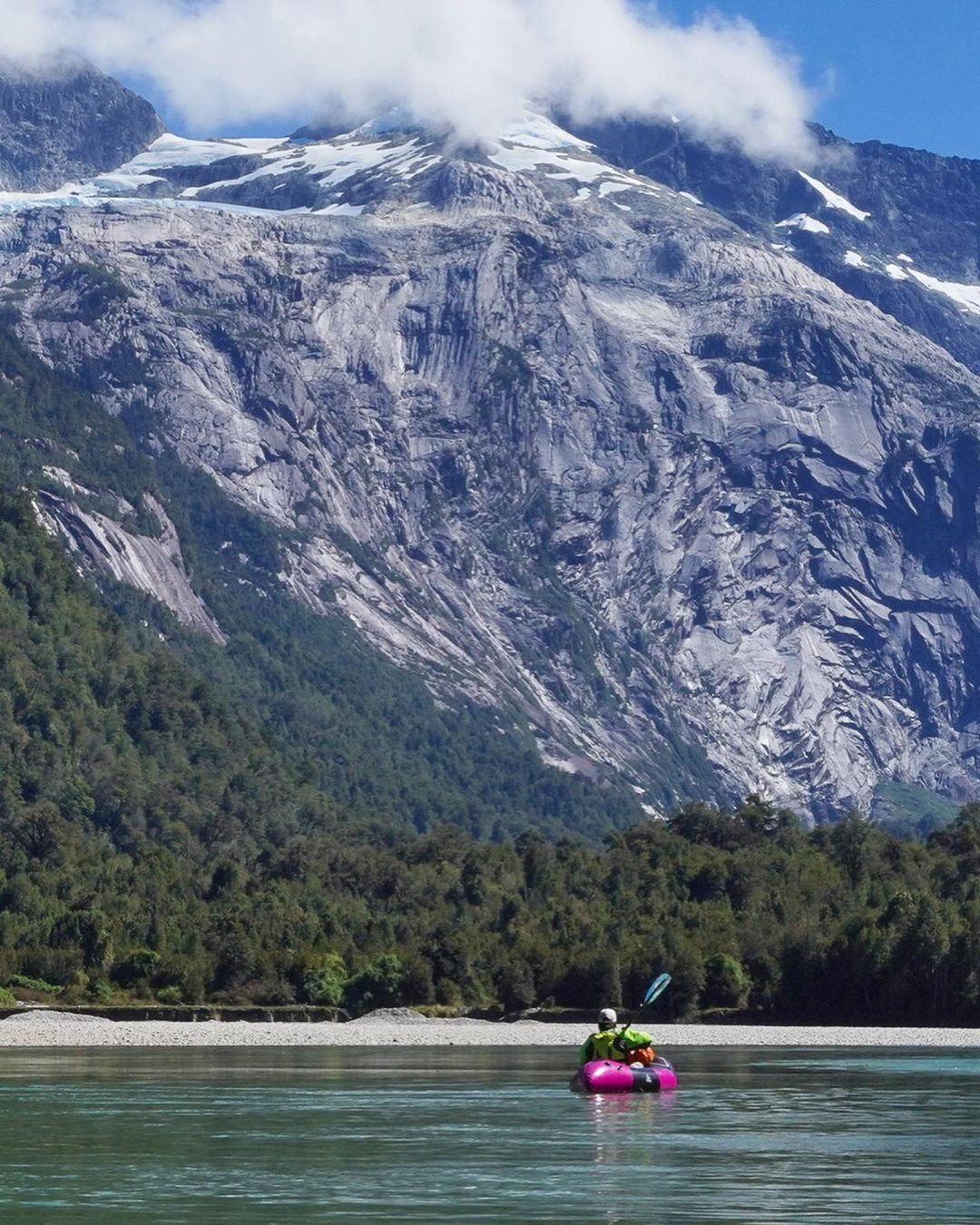 Packrafting en Chile