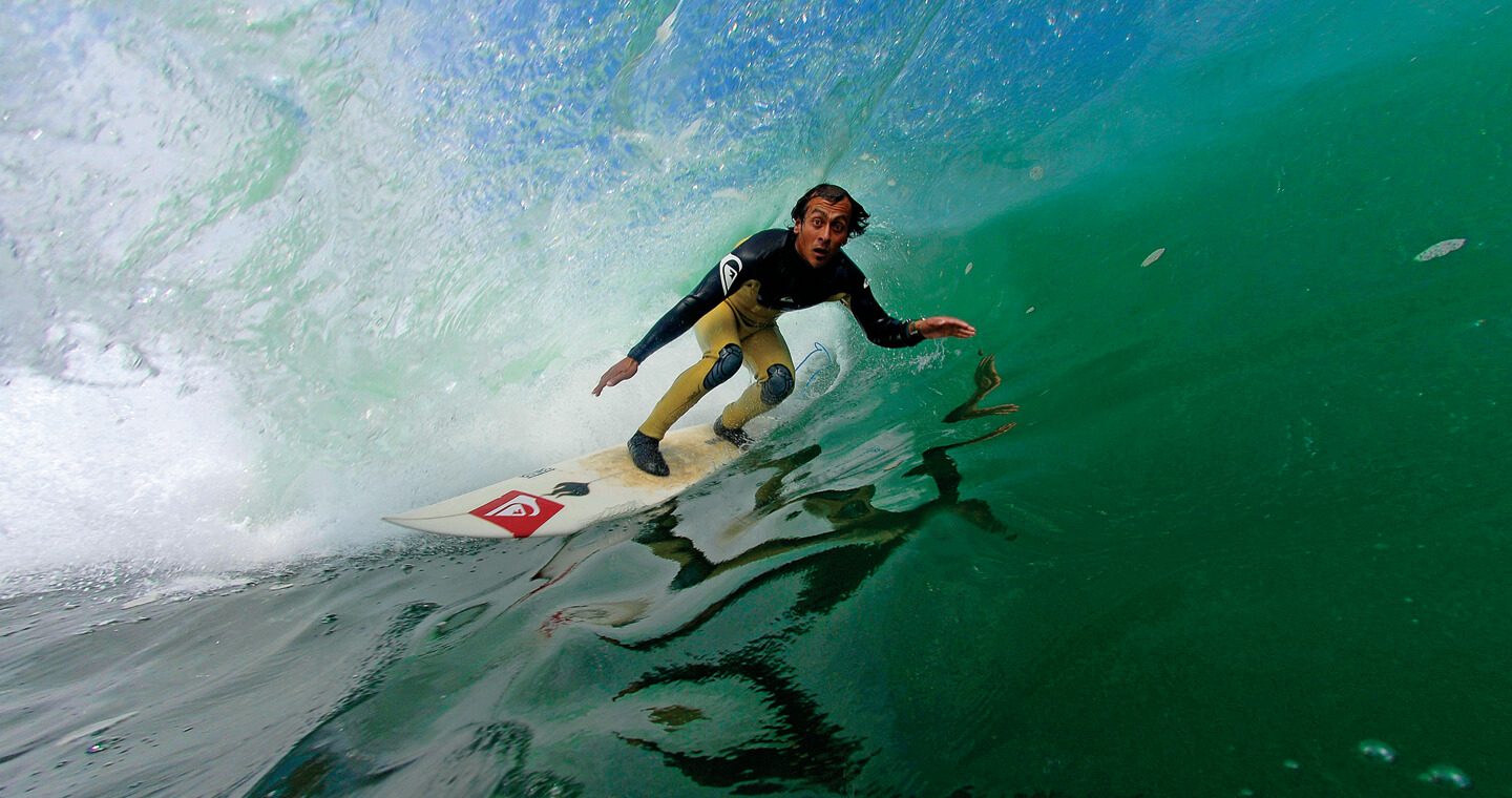 Surfing Argentina