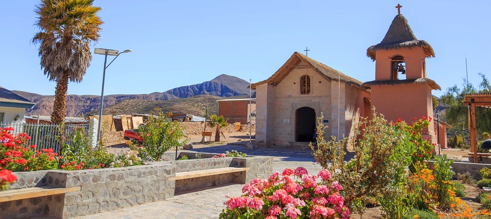 Las iglesias coloniales de la ruta de las Misiones es una excursión tradicional del Turismo en Atacama Chile