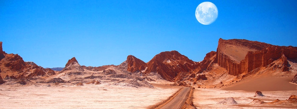 Turismo en Atacama Chile: Visitar el Valle de la Luna durante el atardecer