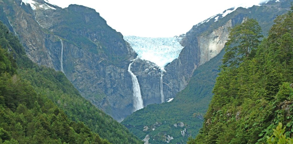 Imagen del Ventisquero Colgante del Parque Nacional Queulat