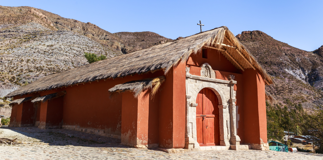 Imagen de una de las iglesias del pueblo de Belén