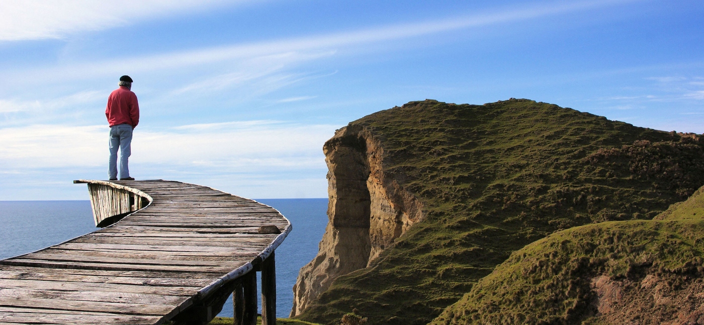 Imagen del muelle de las almas en Chiloé