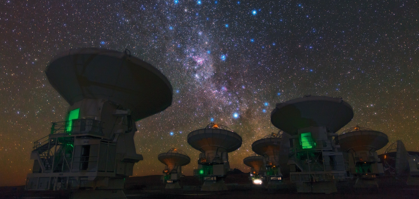 Fotografía del Observatorio ALMA 