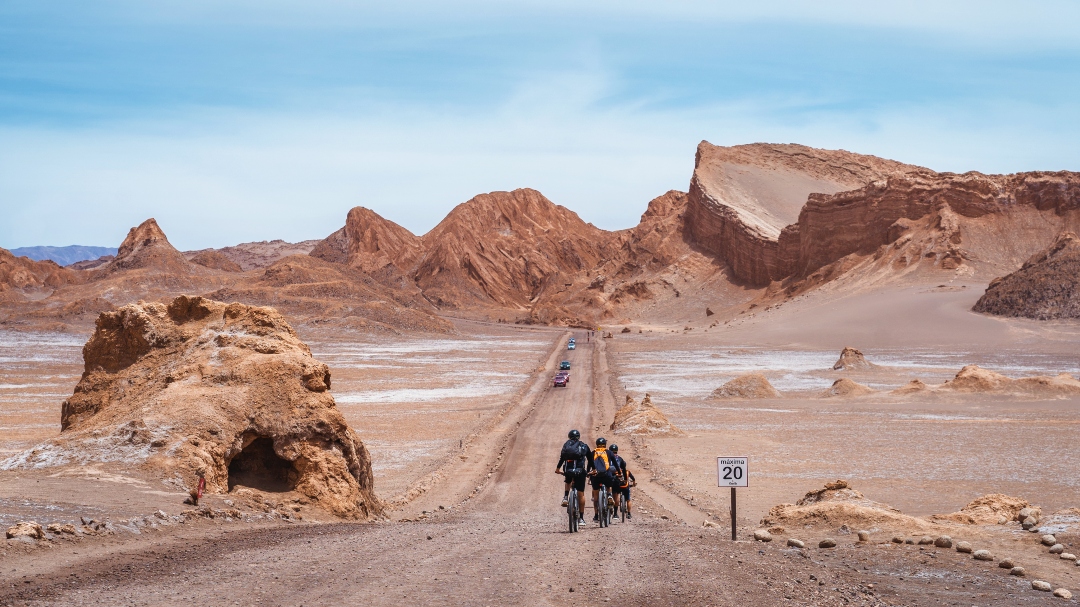 Radweg Valle de la Luna, San Pedro de Atacama, Chile