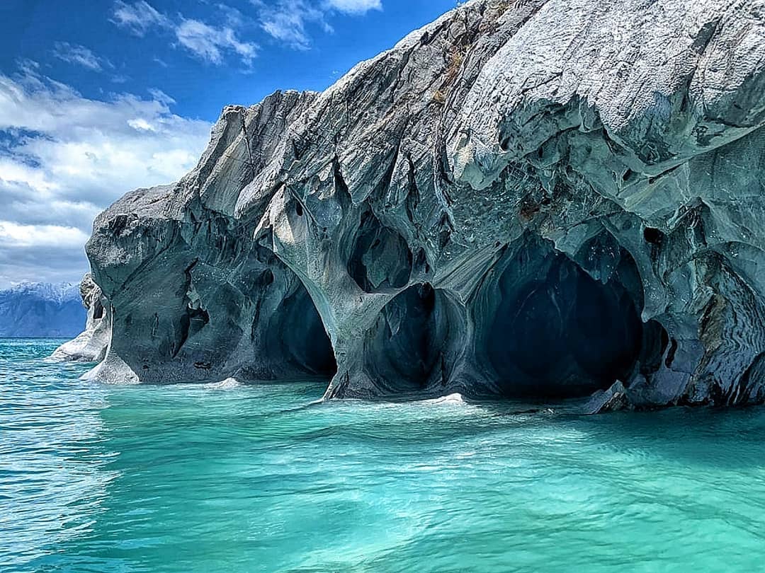 Las Capillas de Mármol, sur de Coyhaique, Chile