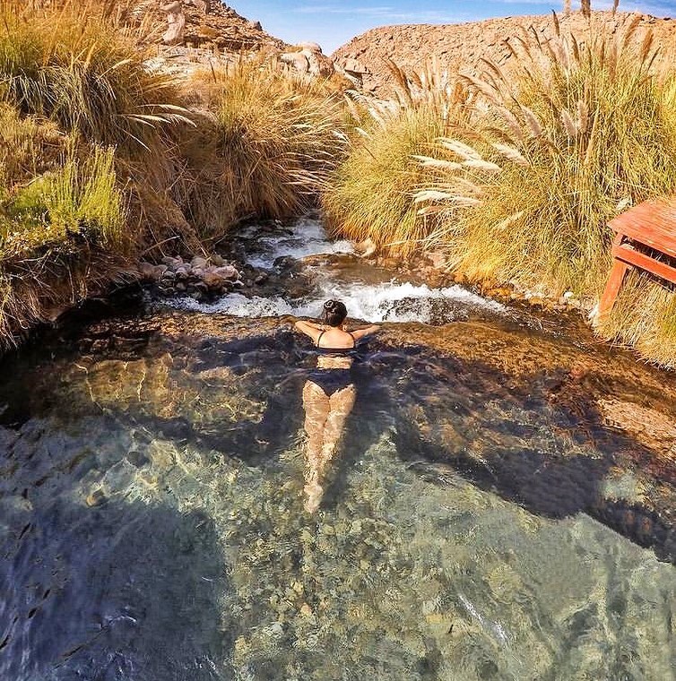 Termas de Puritama, desierto de Atacama, norte de Chile