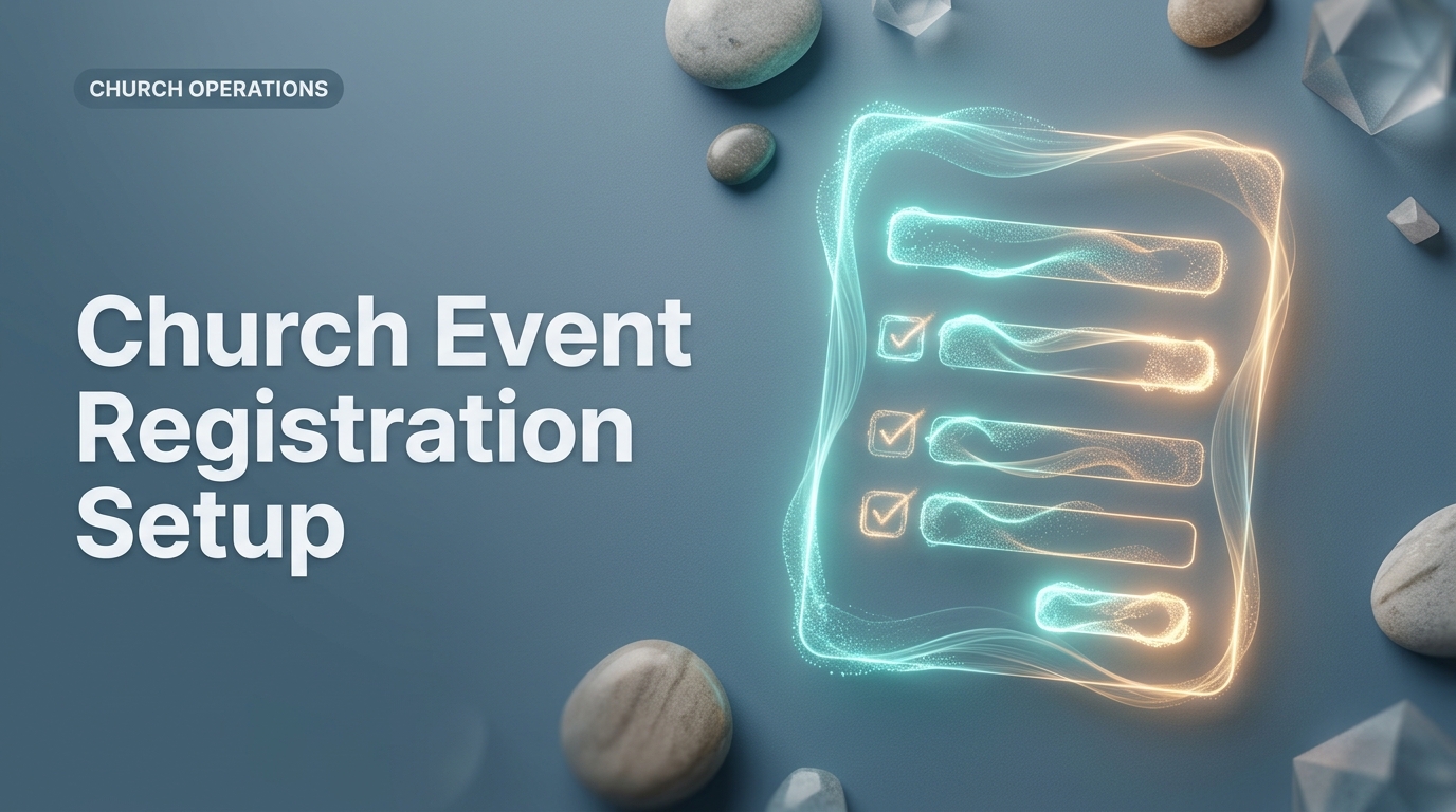Online Registration for Church Events: Setup Guide and Best Practices