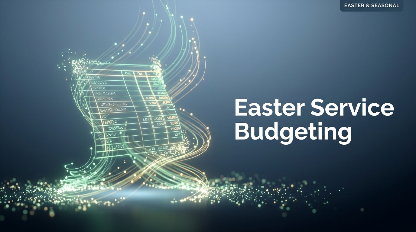 Easter Service Budgeting: Where to Spend and Where to Save