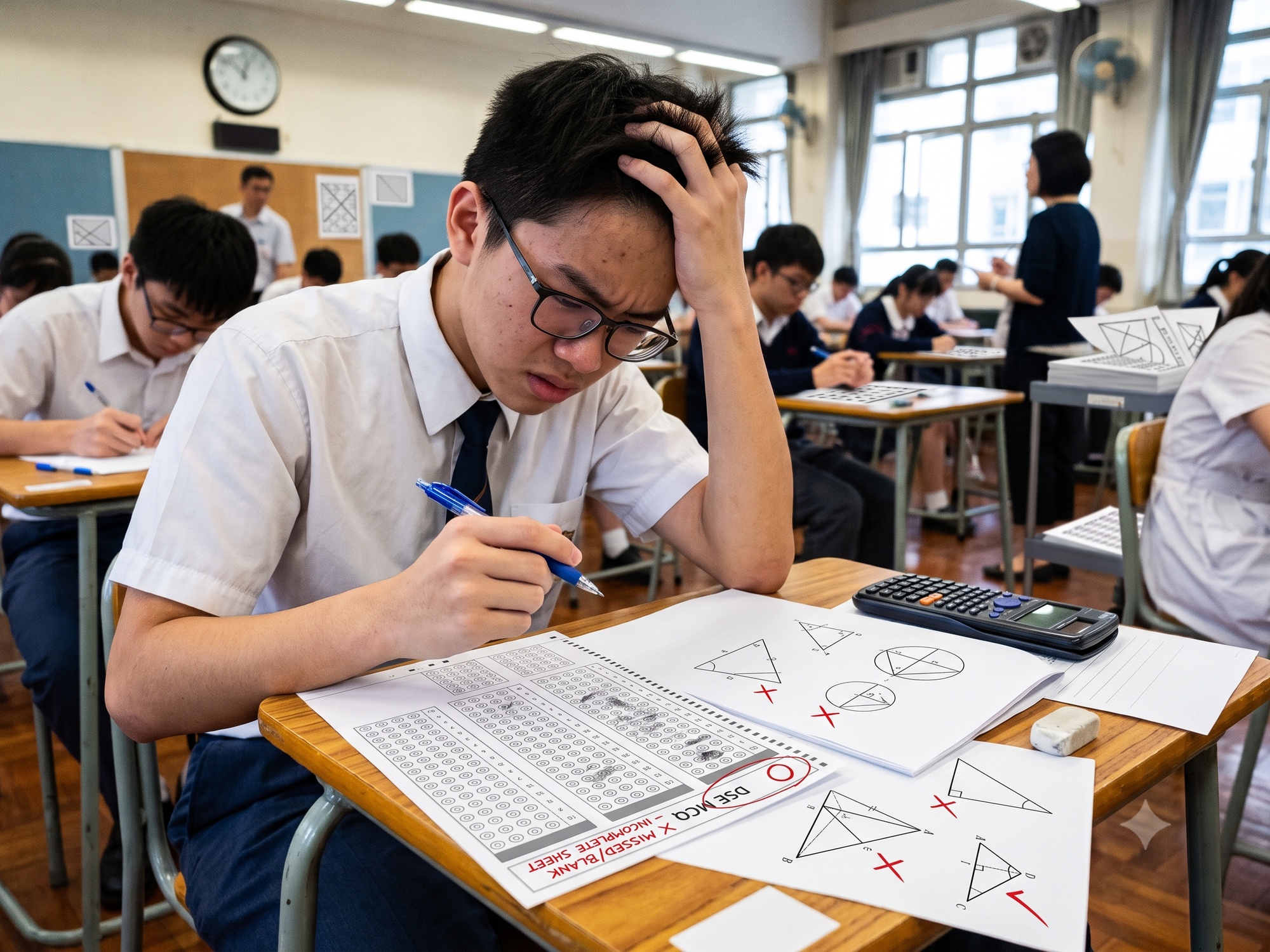 DSE數學MC常犯錯誤：5個令你Paper