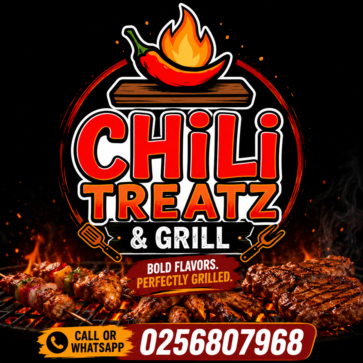Chili Treatz food in Accra