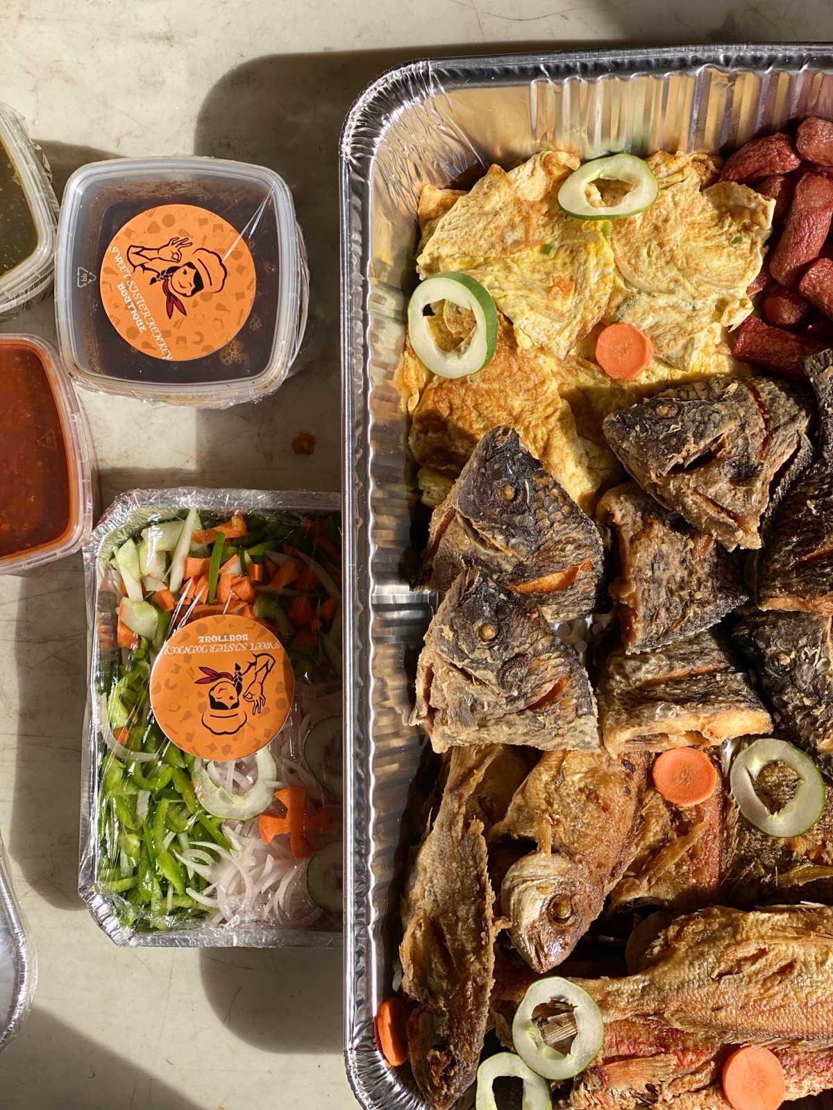 Sweet sisters kenkey boutique food in Accra