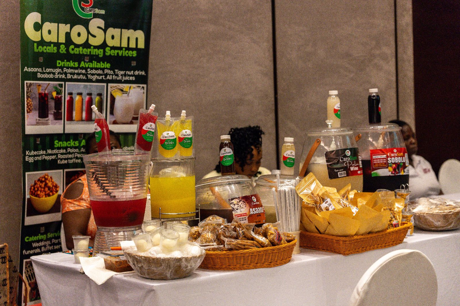 CaroSam Locals food in Accra