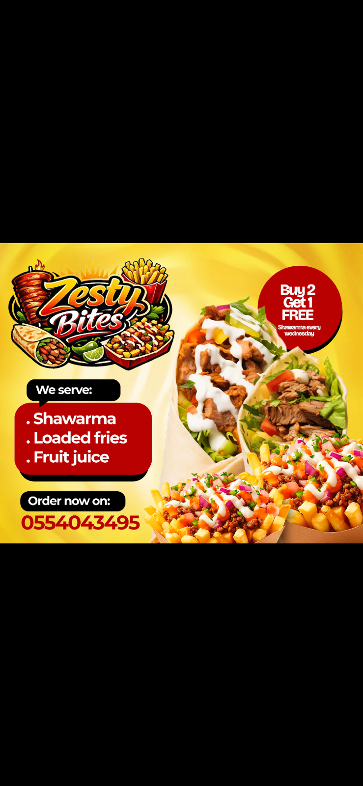 Zesty Bites food in Accra