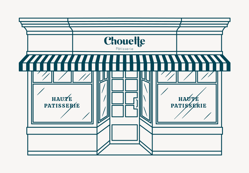 la boutique Chouette Pâtisserie