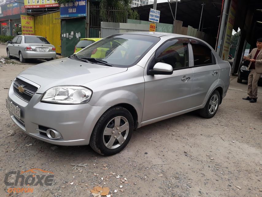 Chevrolet Aveo MT 2012  Bán xe cũ Chevrolet Aveo MT đời 2012 màu bạc