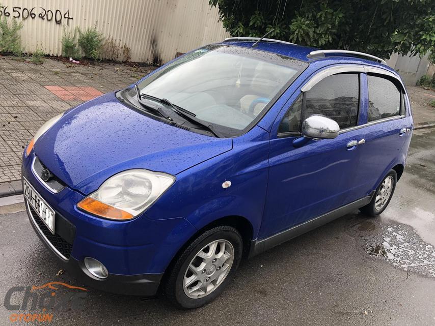 Xe Daewoo Matiz 08MT sản xuất 2007 màu trắng giá cạnh tranh