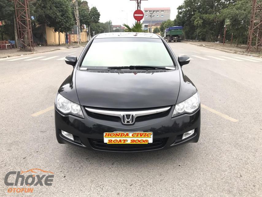 Salon Auto Đào Hằng bán xe Sedan HONDA Civic 2008 màu Đen giá 345 triệu ...