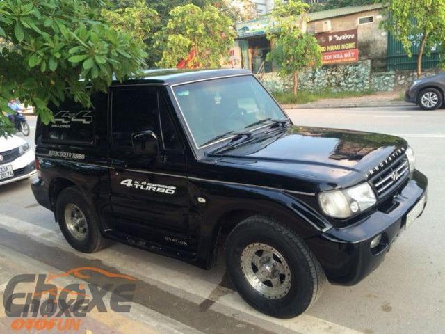 Hyundai Galloper 2002  Bán xe Hyundai Galloper Limited sản xuất 2002 màu  đen nhập khẩu nguyên