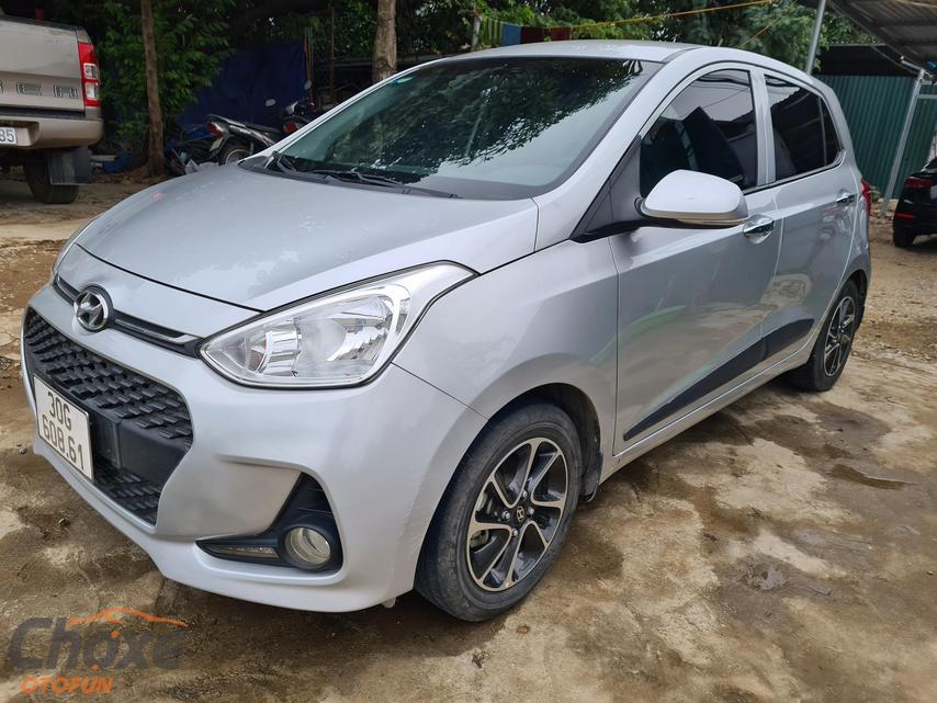 Chợ ôtô Thiện Hiền bán xe Hatchback HYUNDAI i10 2017 màu Bạc giá 365 ...