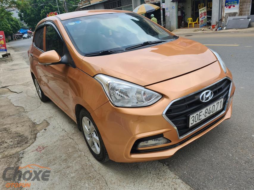 Chợ ôtô Thiện Hiền bán xe Sedan HYUNDAI i10 2017 màu Vàng giá 345 triệu ...