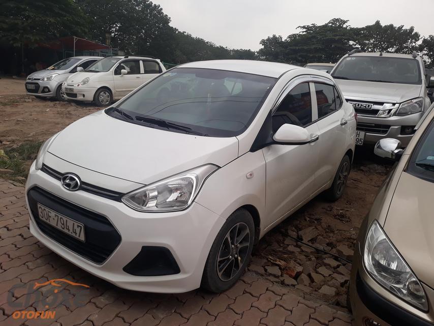 Chợ ôtô Thiện Hiền bán xe Sedan HYUNDAI i10 2015 màu Trắng giá 298 ...