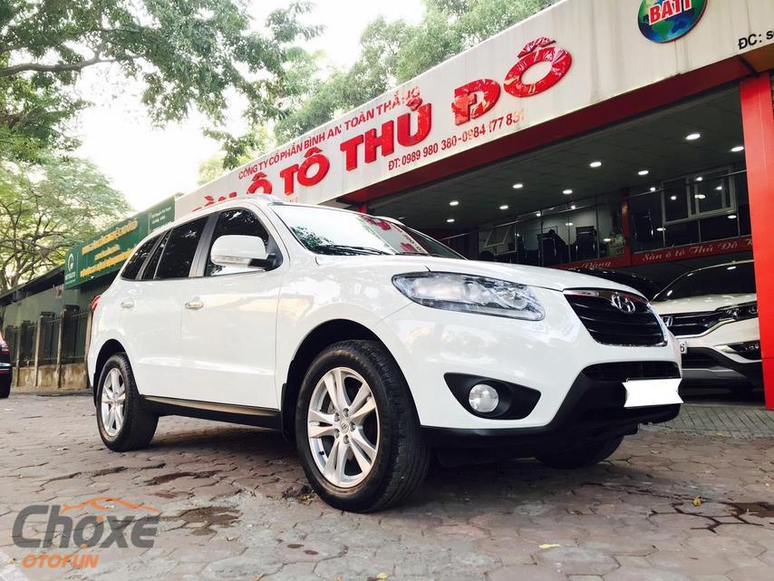 sanotothudo bán xe SUV HYUNDAI Santa Fe 2011 màu Trắng giá 655 triệu ở ...