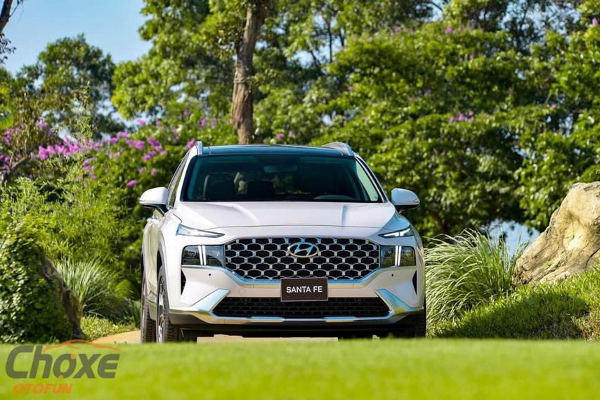 nngoc512 bán xe SUV HYUNDAI Santa Fe 2021 màu Trắng giá 1 tỷ 30 triệu ở ...