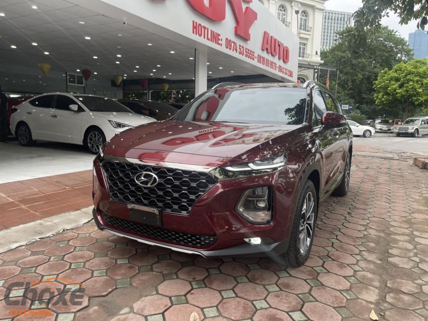 autotuquy bán xe SUV HYUNDAI Santa Fe 2021 màu Đỏ đun giá 1 tỷ 95 triệu ...