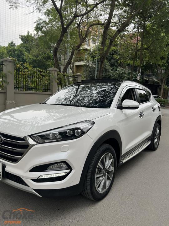 Hyundai Tucson 2018 màu trắng full option  Oanh Vàng  MBN130936   0936836096