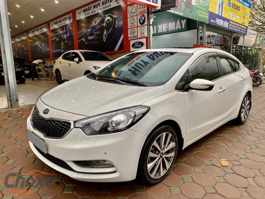 Salon Nhất Huy bán xe Sedan KIA K3 2015 màu Trắng giá 515 triệu ở Hà Nội